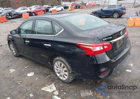 2016 Nissan Sentra S z USA, uszkodzony, nr VIN 3N1AB7AP7GY306960